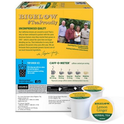 Keurig Tea and Beverages Lemon Ginger Herbal Tea - Image 5