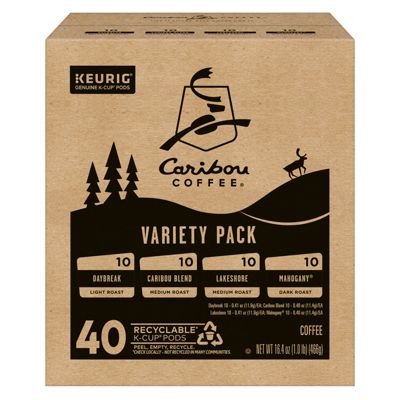 Keurig K Cup Pods Caribou Variety Pack
