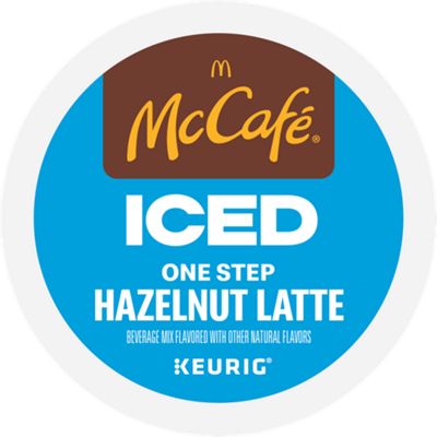 Keurig Coffee ICED Hazelnut Latte