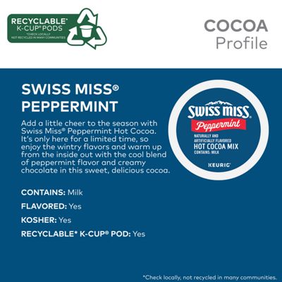 Keurig Tea and Beverages Peppermint Hot Cocoa - Image 4