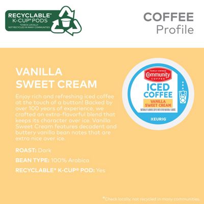 Keurig Iced Vanilla Sweet Cream Coffee - Image 6