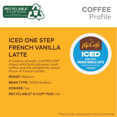 Keurig Coffee ICED French Vanilla Latte - Image 3