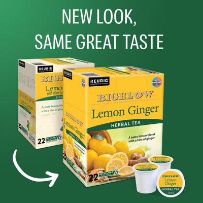 Keurig Tea and Beverages Lemon Ginger Herbal Tea - Image 2