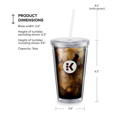 Keurig Drinkware 16oz BPA Free Plastic Iced Beverage Cup - Image 2